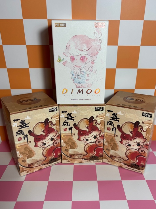 POP MART Accessories - Dimoo POPMART Blind Box lot set of 4